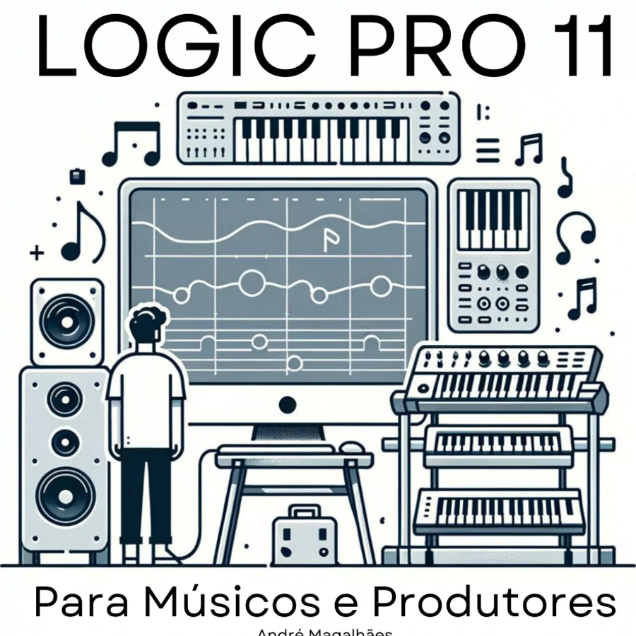 Capa do curso Logic Pro 11 para músicos e produtores